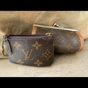 Vintage Louis Vuitton Coin Purses Mini Wallet Key